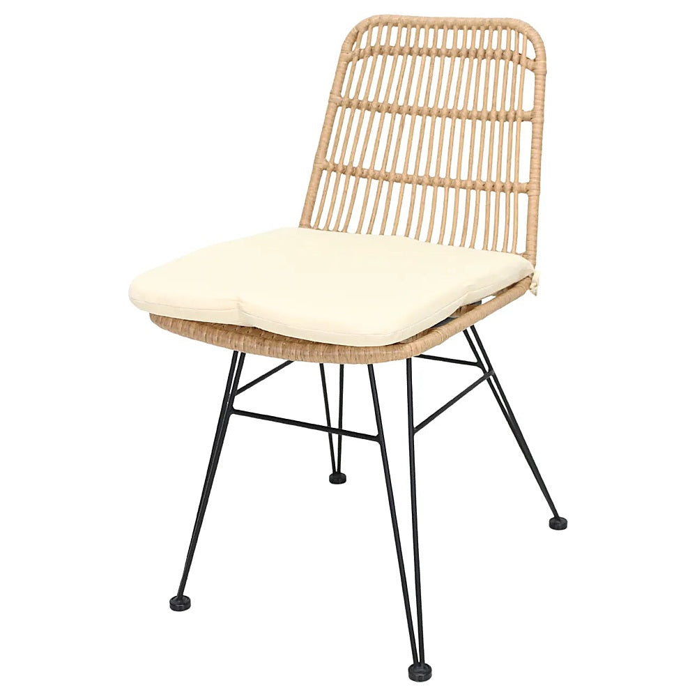 Silla para Jardín y Terraza - KINGSTRONG GUYANA SILL0905188 - Varios Colores - Asiento y Respaldo en Rattan Sintético