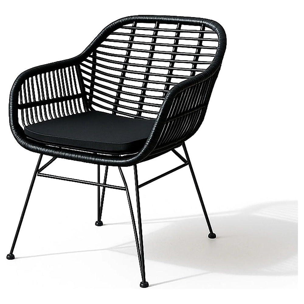 Silla para Jardín y Terraza - KINGSTRONG TOBAGO SILL0905191 - Varios Colores - Asiento y Respaldo en Rattan Sintético