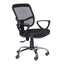 SILLA NOGAL BEAT M-60E | Silla Secretarial para Oficina | Base Estrella Cromada con Rodajas | Tapiz Hule Espuma | Interior Institucion Compañia Organizacion Empresa Empresarial  Laboral Oficina Despacho Bufete Operativa