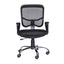 SILLA NOGAL BEAT M-60E | Silla Secretarial para Oficina | Base Estrella Cromada con Rodajas | Tapiz Hule Espuma | Interior Institucion Compañia Organizacion Empresa Empresarial  Laboral Oficina Despacho Bufete Operativa