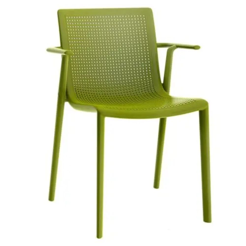 SILLA RESOL BEETAK ARMCHAIR | Silla Ocasional | Fibra Vidrio | Polipropileno | Apilable | Protección UV | Brazos | Interior + Exterior | Departamento Residencial Hogar Comercial Restaurante Bar Hotel Hotelería Sala Comedor Restaurante Cafetería Puesto Negocio