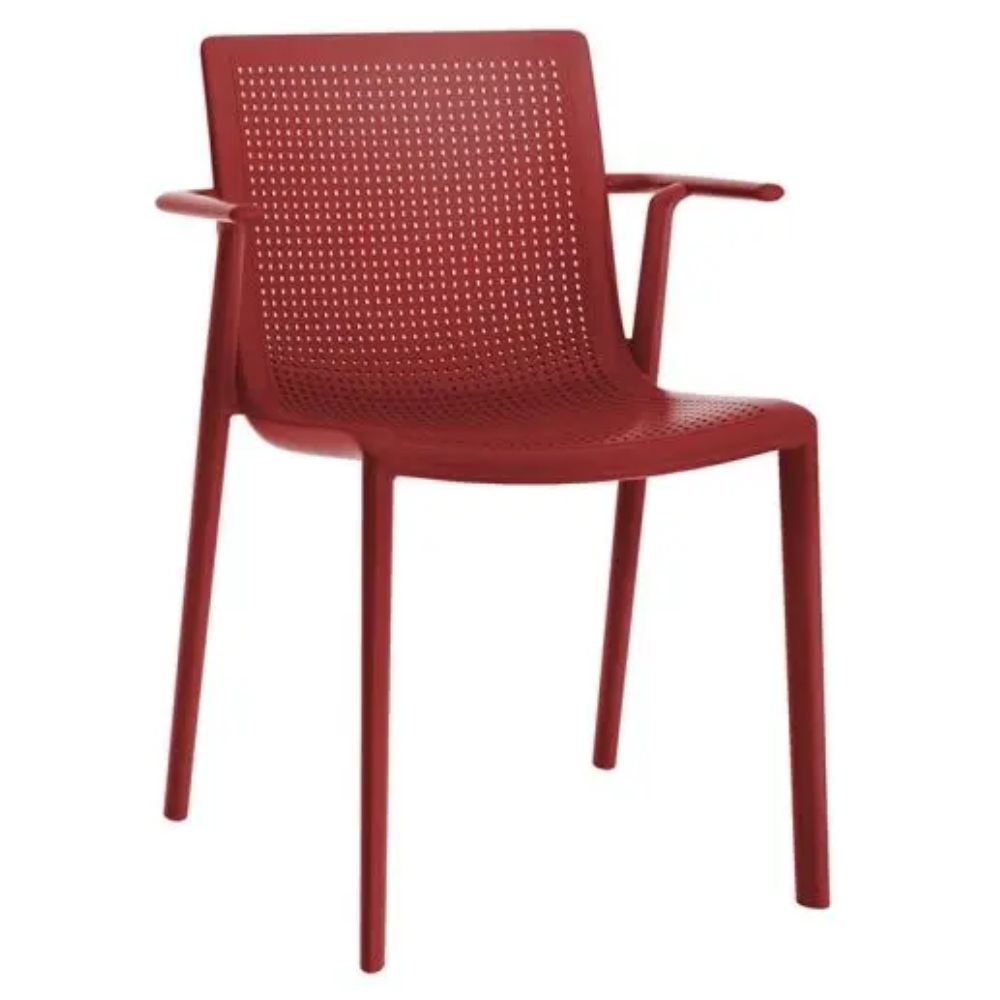 SILLA RESOL BEETAK ARMCHAIR | Silla Ocasional | Fibra Vidrio | Polipropileno | Apilable | Protección UV | Brazos | Interior + Exterior | Departamento Residencial Hogar Comercial Restaurante Bar Hotel Hotelería Sala Comedor Restaurante Cafetería Puesto Negocio