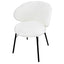 SILLA KINGSTRONG TUCSON | Silla Ocasional Decorativa de | Base 4 Puntas | Tapizado | Interior