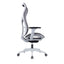 Silla De Oficina Ejecutiva - ALBAR AB-80 - Gris - Respaldo y Asiento Tapizados en Malla