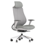 Silla De Oficina Ejecutiva - ALBAR AC-40E  - Varios Colores  - Respaldo En Malla y Asiento Tapizado
