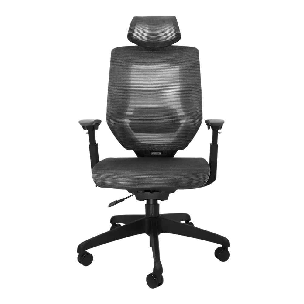 Silla de Oficina - NOGAL BEAT UCRANIA - Varios Colores - Respaldo en Malla y Asiento Tapizado