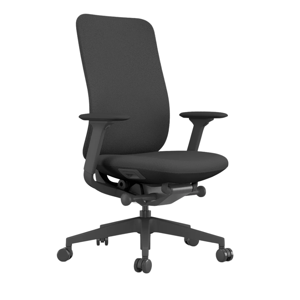 Silla de Oficina Ejecutiva - OFFIHO BLACK KHUDI OHE-44 - Varios Colores - Respaldo y Asiento Tapizados