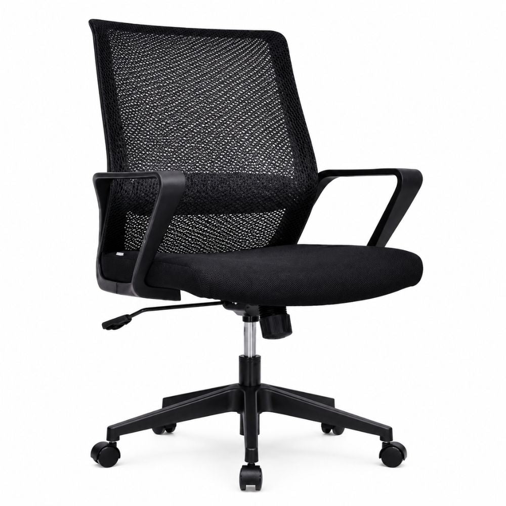 Silla de Oficina Ejecutiva Respaldo en Malla Color Negro - VERSA ERGOSTAR BOREA - Marco