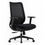 Silla de Oficina Ejecutiva - VERSA ERGOSTAR DUNDA ES-230 - Respaldo alto en malla negra y asiento tapizado