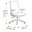 Silla de Oficina Ejecutiva - VERSA ERGOSTAR DUNDA ES-230 - Respaldo alto en malla negra y asiento tapizado