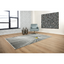 TAPETE NOGAL BEAT AMALFI T2291 | Tapete Decorativo Recepción Habitación Hotel | Tono Negro Gris | Varias Medidas | Rectangular | Interior
