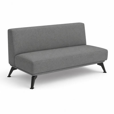 Sofá Independiente Rectangular Poly POLY sofá rectangular de VERSA OFFSET, vista de tres cuartos sobre fondo blanco