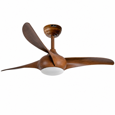 Ventilador Decorativo de Techo para Sala de Juntas - MASTERFAN Danza 52 - Caoba - 3 Aspas ABS