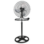 Ventilador Decorativo - MASTERFAN X3 TURBO 18"- Negro - 3 Aspas - 3 Formas Diferentes