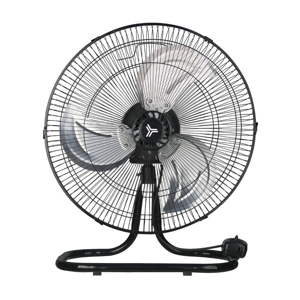 Ventilador Decorativo - MASTERFAN X3 TURBO 18"- Negro - 3 Aspas - 3 Formas Diferentes