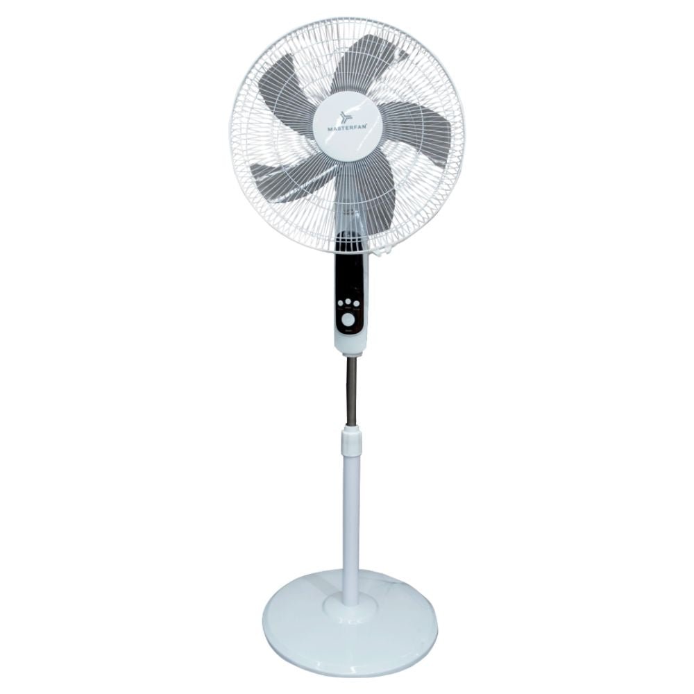 Ventilador Industrial de Pie para Taller - MASTERFAN APOLO - Blanco - 5 Aspas Áreas Pequeñas Ventiladores Industriales Circulación de Aire Ventilación Industrial Sistemas de Ventilación Ruido de Ventiladores Aire Fresco Ventilación Industrial Ventilación Comercial Ventiladores de Techo Ventiladores de Pie Ventiladores de Conducto Calidad del Aire Interior Naves Industriales y Fábricas Almacenes y Centros de Distribución Talleres y Fábricas de Procesamiento Centros Comerciales y Grandes Superficies Estadios 
