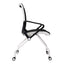 Silla de Oficina de Visita - VERSA ALTUS - Estructura Aluminio - Asiento Abatible y Respaldo Reclinable en Malla