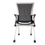 Silla de Oficina de Visita - VERSA ALTUS - Estructura Aluminio - Asiento Abatible y Respaldo Reclinable en Malla