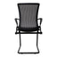 Silla de Oficina de Visita - VERSA ALTUS STELLA VISITA - Estructura Aluminio - Asiento Abatible y Respaldo Reclinable en Malla