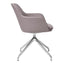 Silla de Oficina de Visita Respaldo Medio - VERSA ALTUS DEAN - Estructura Aluminio - Asiento Tapizado en Pu