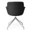 Silla de Oficina de Visita Respaldo Medio - VERSA ALTUS DEAN - Estructura Aluminio - Asiento Tapizado en Pu