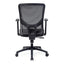 Silla de Oficina Ejecutiva - VERSA ALTUS CAVALLI - Estructura Aluminio - Asiento Tapizado en Tela con Costura y Respaldo