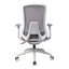 Silla de Oficina Ejecutiva - VERSA ALTUS ANIA - Estructura Aluminio - Asiento Tapizado en Tela y Respaldo en Malla