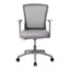 Silla de Oficina Ejecutiva Respaldo Medio - VERSA ALTUS OMEGA - Estructura Aluminio - Version Gris