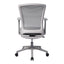 Silla de Oficina Ejecutiva Respaldo Medio - VERSA ALTUS OMEGA - Estructura Aluminio - Version Gris