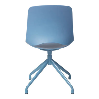 Silla de Oficina Operativa 4 Puntas - VERSA ALTUS PITCH - Estructura Aluminio - Asiento y Respaldo en Polipropileno