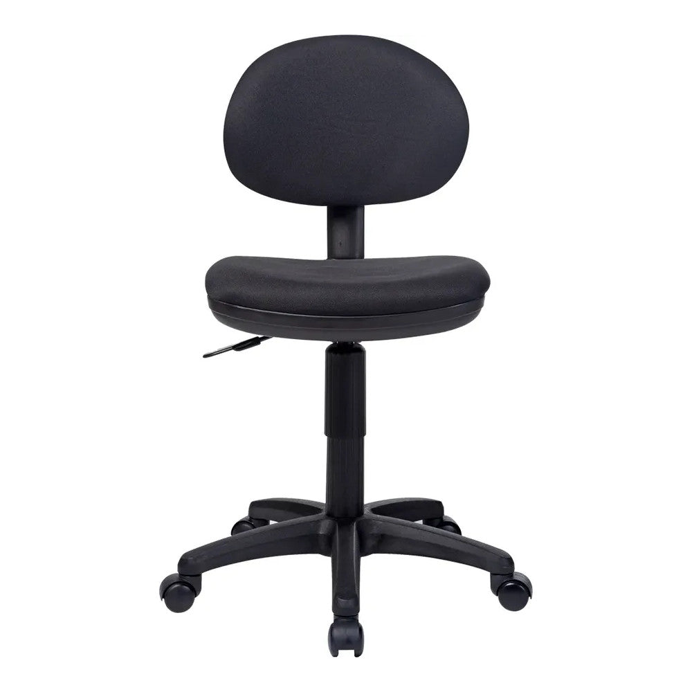 Silla de Oficina Secretarial Uso Rudo - VERSA ALTUS EASY - Estructura Aluminio - Asiento y Respaldo con Soporte Lumbar Tapizado