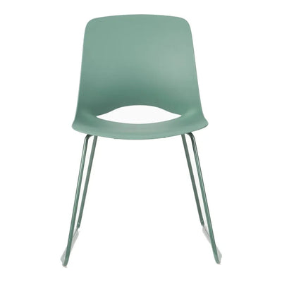 Silla de Oficina Operativa Trineo - VERSA ALTUS PITCH - Estructura Aluminio - Asiento y Respaldo en Polipropileno