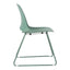 Silla de Oficina Operativa Trineo - VERSA ALTUS PITCH - Estructura Aluminio - Asiento y Respaldo en Polipropileno