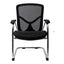 Silla de Oficina de Visita Respaldo Medio - VERSA ALTUS MIURA VISITANTE - Estructura Aluminio - Asiento y Respaldo en Malla con Soporte Lumbar