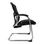 Silla de Oficina de Visita Respaldo Medio - VERSA ALTUS MIURA VISITANTE - Estructura Aluminio - Asiento y Respaldo en Malla con Soporte Lumbar