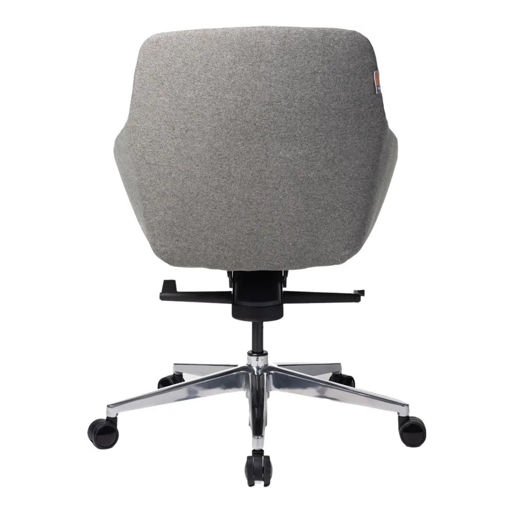 Silla de Oficina Ejecutiva Ejecutivo - VERSA ALTUS KENT - Estructura Aluminio - Asiento/respaldo con Espuma Pu Tapizado