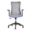 Silla de Oficina Ejecutiva Ejecutivo - VERSA ALTUS ETNA - Estructura Aluminio - Asiento Tapizado en Tela y Respaldo en Malla