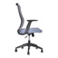 Silla de Oficina Ejecutiva Ejecutivo - VERSA ALTUS ETNA - Estructura Aluminio - Asiento Tapizado en Tela y Respaldo en Malla