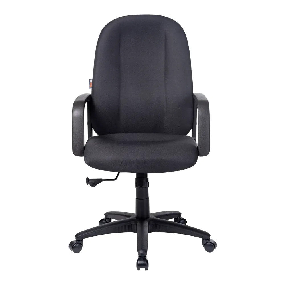 Silla de Oficina Ejecutiva Ejecutivo - VERSA ALTUS KOMFORT - Estructura Aluminio - Asiento y Respaldo Tapizados en Tela Forma Ergonomica