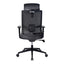 Silla de Oficina Ejecutiva Ejecutivo con Cabecera Ajustable - VERSA ALTUS MAGNI CABECERA - Estructura Aluminio - Mecanismo Reclinable con Bloqueo en Tres Posiciones