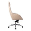 Silla de Oficina Ejecutiva Ejecutivo Respaldo Alto - VERSA ALTUS KENT - Estructura Aluminio - Asiento/respaldo con Espuma Pu Tapizado