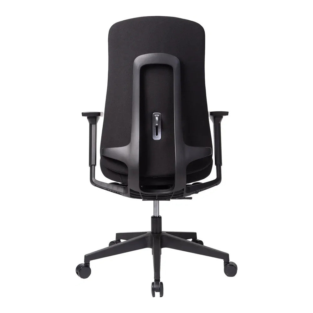 Silla de Oficina Ejecutiva Ejecutivo Respaldo Alto - VERSA ALTUS SOHO - Estructura Aluminio - Asiento Tapizado en Tela Bondeada