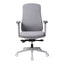 Silla de Oficina Ejecutiva Ejecutivo Respaldo Alto - VERSA ALTUS CROFT - Estructura Aluminio - Asiento Tapizado en Tela Bondeada