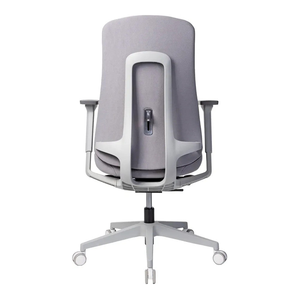 Silla de Oficina Ejecutiva Ejecutivo Respaldo Alto - VERSA ALTUS CROFT - Estructura Aluminio - Asiento Tapizado en Tela Bondeada