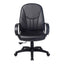 Silla de Oficina Ejecutiva Ejecutivo Respaldo Alto - VERSA ALTUS PORTO - Estructura Aluminio - Asiento y Respaldo Tapizados Pu Alto Grado Negro