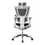 Silla de Oficina Ejecutiva Ejecutivo Respaldo Alto con Cabecera Ajustable - VERSA ALTUS STELLA PRO - Estructura Aluminio - Asiento y Respaldo en Malla con Soporte Lumbar