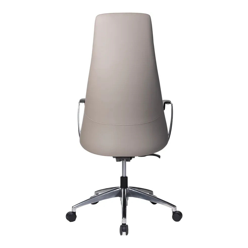 Silla de Oficina Ejecutiva Ejecutivo Respaldo Alto Tapizado en Pu - VERSA ALTUS EDGE - Estructura Aluminio - Asiento Tapizado Pu