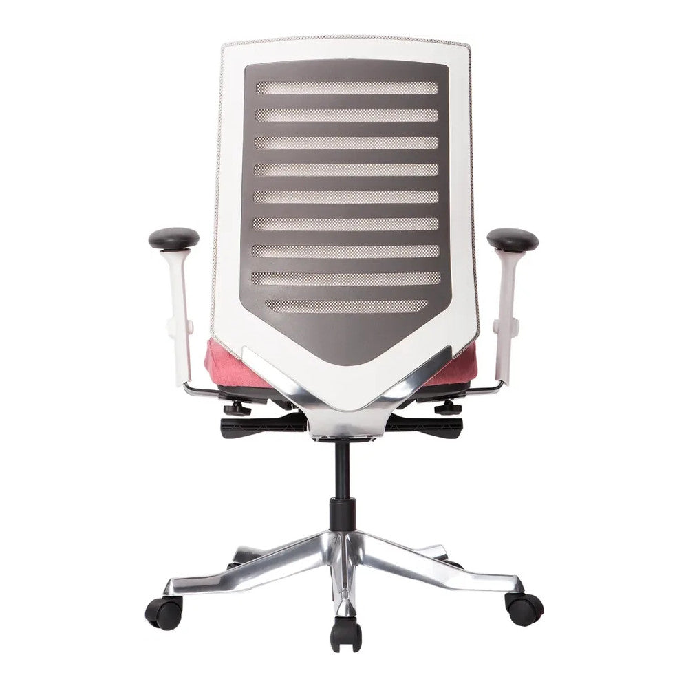 Silla de Oficina Ejecutiva Ejecutivo Respaldo Medio - VERSA ALTUS CELLA EJECUTIVO - Estructura Aluminio - Asiento en Pu Inyectado Retardante de Flama 60kg/m3