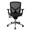 Silla de Oficina Ejecutiva Ejecutivo Respaldo Medio - VERSA ALTUS - Estructura Aluminio - Asiento y Respaldo en Malla con Soporte Lumbar