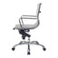 Silla de Oficina Ejecutiva Ejecutivo Respaldo Medio - VERSA ALTUS - Estructura Aluminio - Asiento y Respaldo Tapizado en Pu Gris